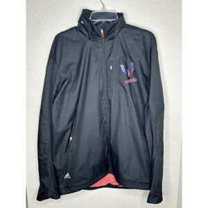 Adidas Jacket Mens Medium Black Lionel Messi Track Training Football Soccer